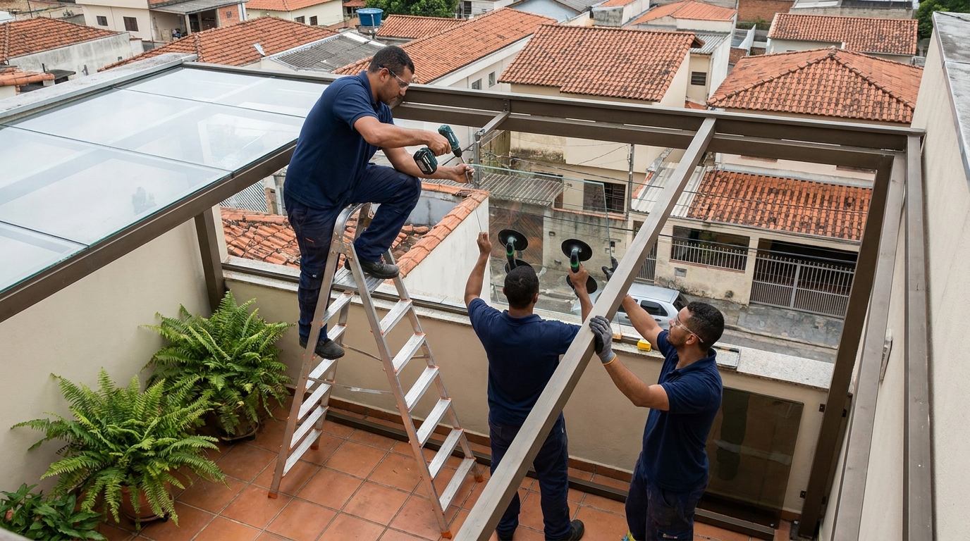 Cobertura de Vidro em Ribeirão Preto‑SP