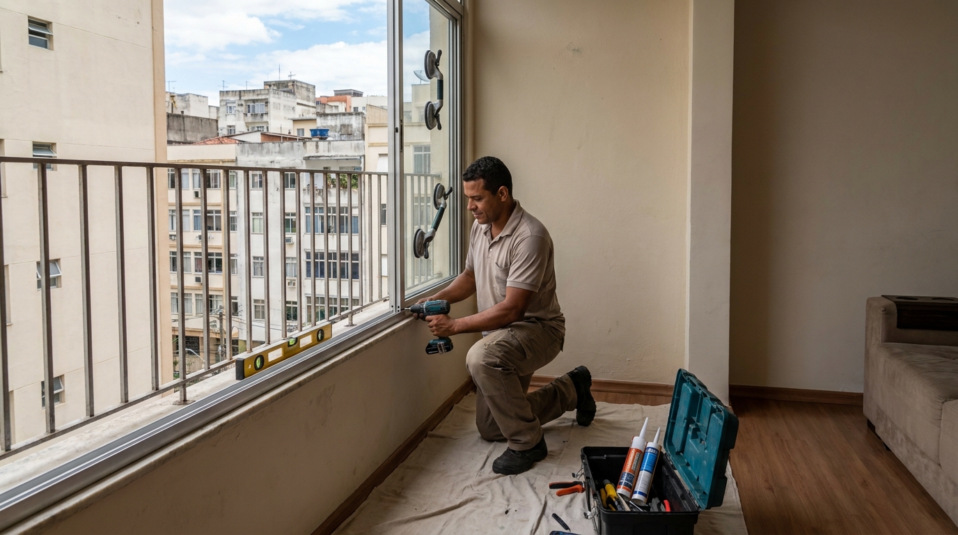 Janelas de Vidro em Ribeirão Preto‑SP
